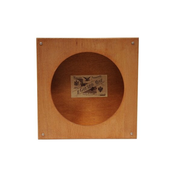 Goyard Pink Edmond Single Dog Cat Bowl Hard Sided Trunk Discontinued Palladium - Picture 16 of 16